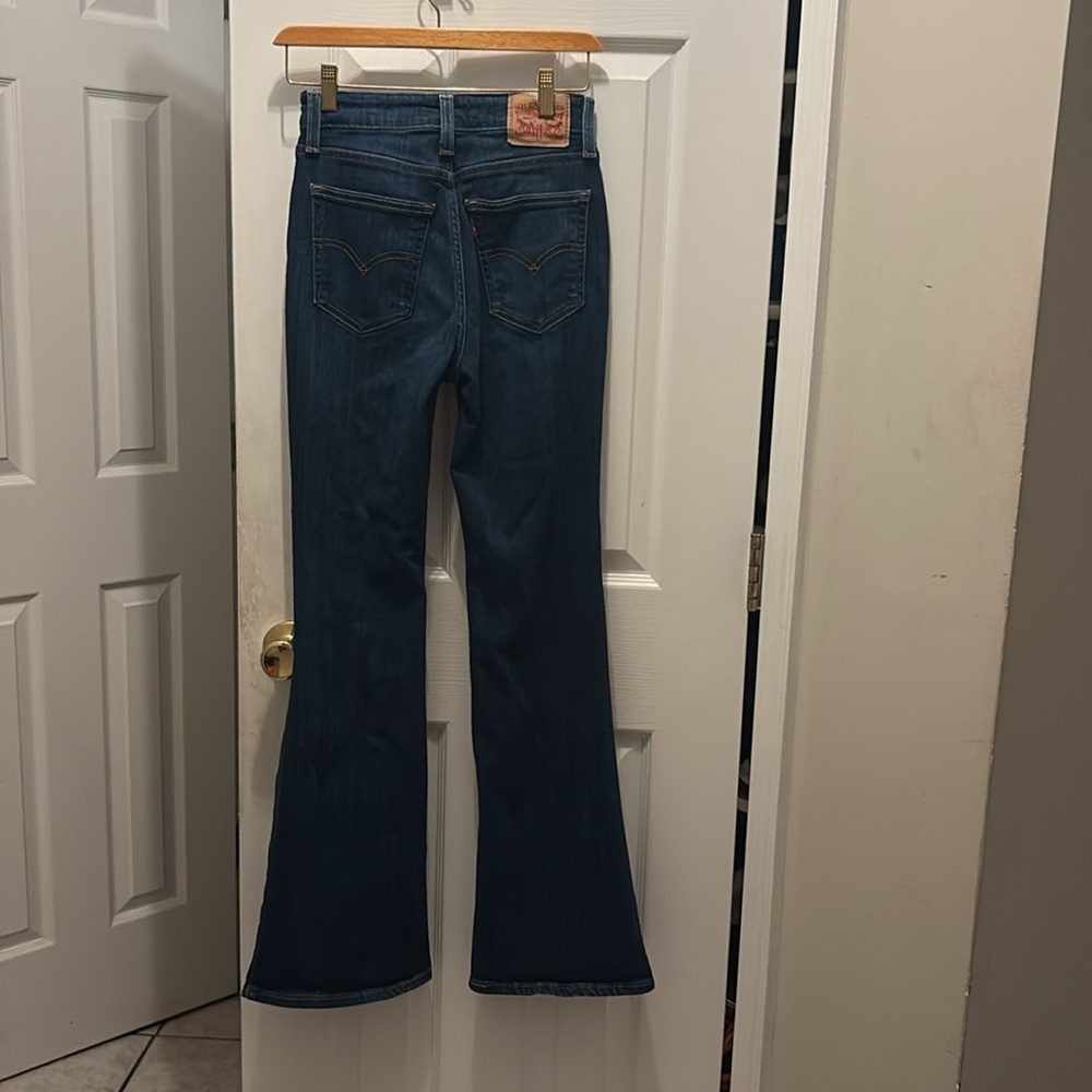 Levis Womens 726 Flare Jeans 26 - Picture 4 of 7